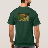 A green heron t-shirt (Achterkant)