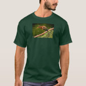 A green heron t-shirt (Voorkant)