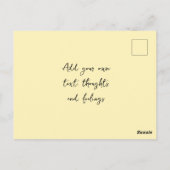 A Groovy Cafe Briefkaart (Achterkant)