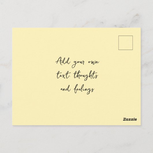 A Groovy Cafe Briefkaart (Achterkant)