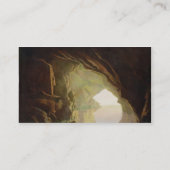 A Grotto in de Golf van Salerno, Sunset, c.1780-1 Visitekaartje (Achterkant)