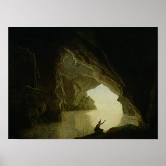 A Grotto in de Golf van Salernum Poster (Voorkant)
