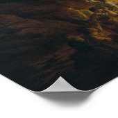 A Grotto in het Koninkrijk Napels Poster (Hoek)