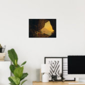 A Grotto in het Koninkrijk Napels Poster (Thuiskantoor)