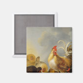 A Group of Farmyard Fowl, 1643 Magneet (Voorkant / Achterkant)
