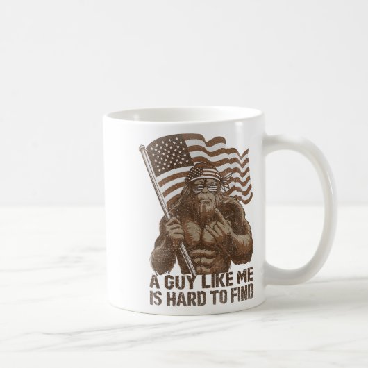 A Guy Like Me Is Hard To Find Bigfoot Usa American Koffiemok (Rechts)