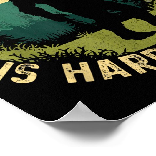 A Guy Like Me Is Hard To Find, Funny Bigfoot  Poster (Hoek)