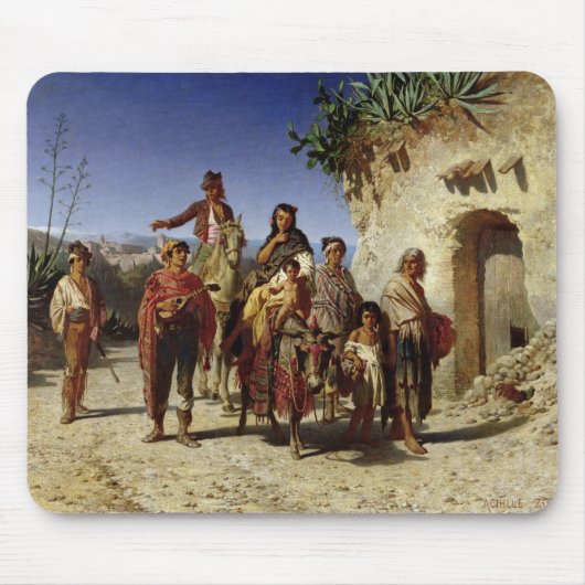 A Gypsy Family on the Road, c.1861 Muismat (Voorkant)