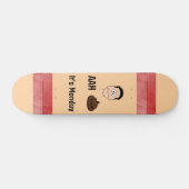 A&H%# Het is maandag Skateboard (Horizontaal)