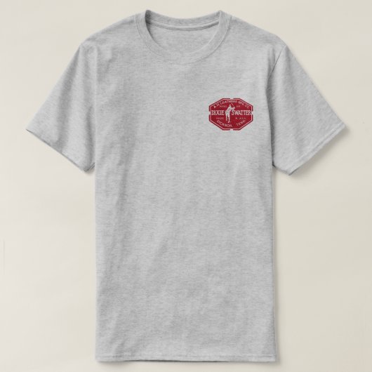 A.H. Leathers Dixie Swatter Baseball Dickson TN. T-shirt (Design voorkant)
