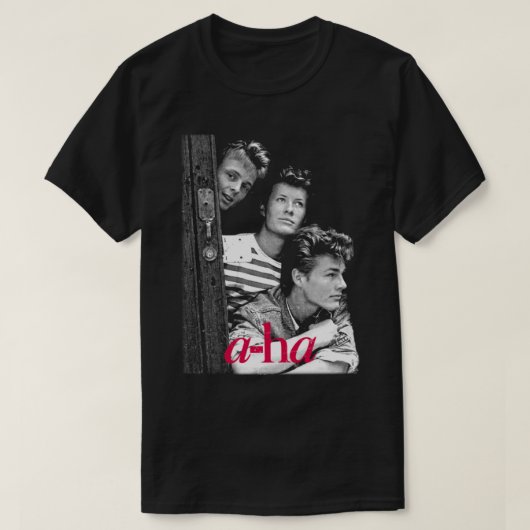a ha band 80s retro Classic T Shirt (Design voorkant)