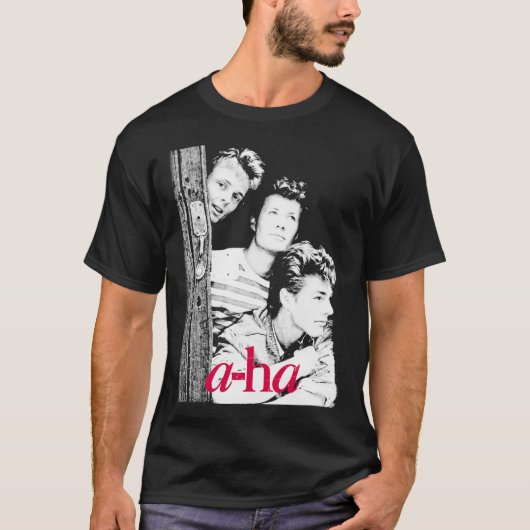 a-ha band 80s retro classic tshirt design Classic  (Voorkant)