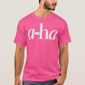 A-ha-band T-shirt (Voorkant)