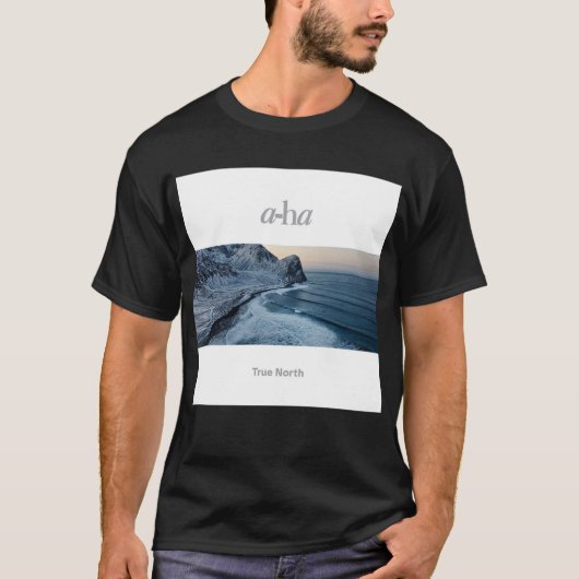 A-ha - True North album 2022 T-shirt (Voorkant)