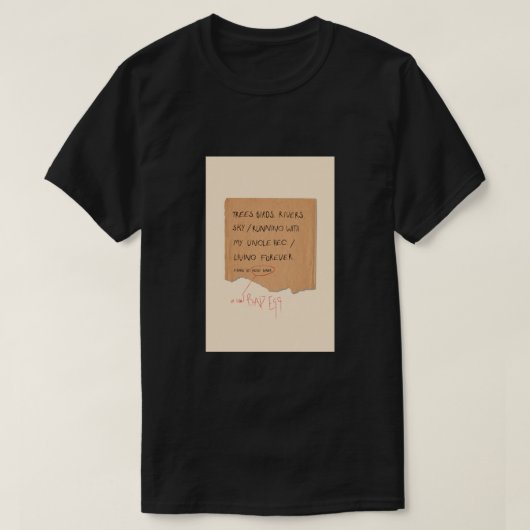 A Haiku van Ricky Baker T-shirt (Design voorkant)