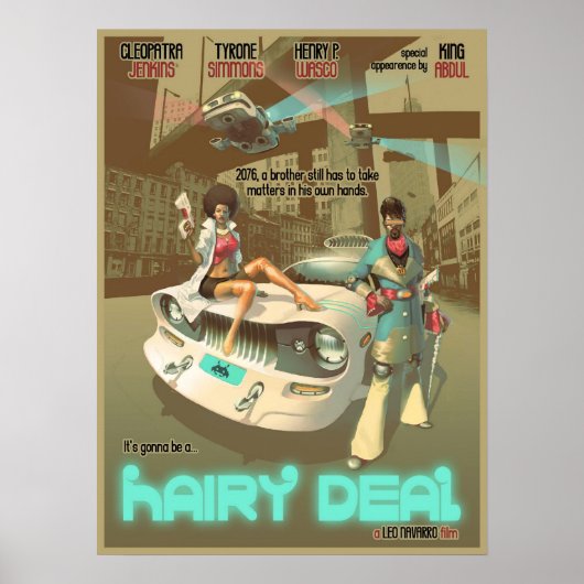 A Hairy Deal Poster (Voorkant)