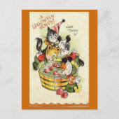 "A Halloween Howdy" Halloween-kaart Briefkaart (Voorkant)