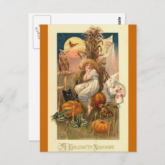 A Halloween Nightmare Briefkaart (Voorkant / Achterkant)