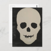 A Halloween Skull Briefkaart (Voorkant / Achterkant)
