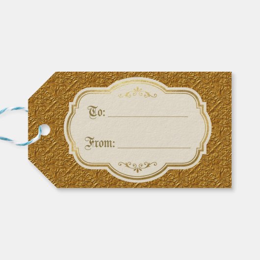 A Happy Christmas Tide Cadeaulabel (Achterkant Horizontaal)