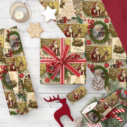 A Happy Christmas Tide Cadeaupapier