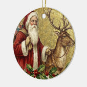 A Happy Christmas Tide Keramisch Ornament (Links)