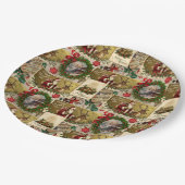 A Happy Christmas Tide Papieren Bordje (Gekanteld)