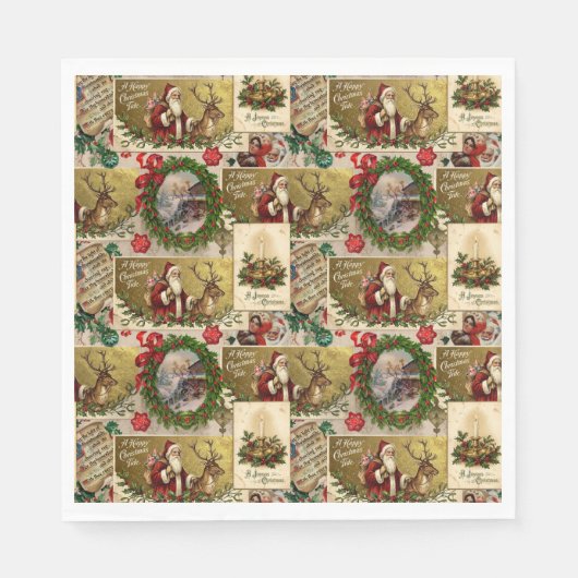 A Happy Christmas Tide Servet (Voorkant)