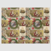 A Happy Christmas Tide Tissuepapier (Voorkant)