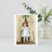 A Happy Christmas to You - Ellen Clapsaddle Feestdagenkaart (Staand voorkant)