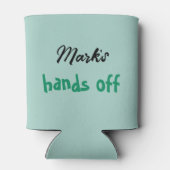 A Happy Dog eating an ice-cream Blikjeskoeler (Achterkant)