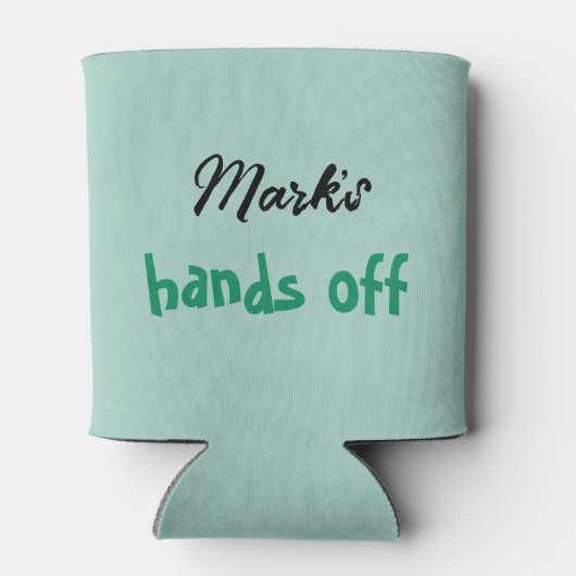 A Happy Dog eating an ice-cream Blikjeskoeler (Achterkant)