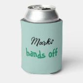 A Happy Dog eating an ice-cream Blikjeskoeler (Blikje Achterkant)