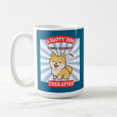 A Happy Dog Shiba cute dog Koffiemok (Links)
