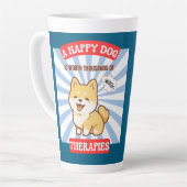 A Happy Dog Shiba cute dog Latte Mok (Linkerhoek)