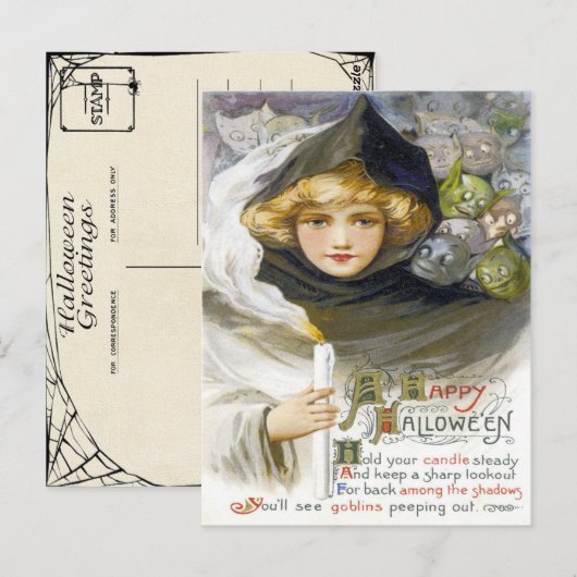 A Happy Hwe'en Briefkaart (Voorkant / Achterkant)