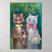A Happy Pair | Louis Wain | Poster (Voorkant)