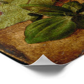 A Hare in Forest door Hans Hoffmann Poster (Hoek)