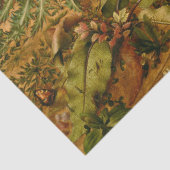 A Hare in Forest door Hans Hoffmann Tissuepapier (Detail)