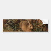 A Hare in the Forest (door Hans Hoffmann) Bumpersticker (Voorkant)