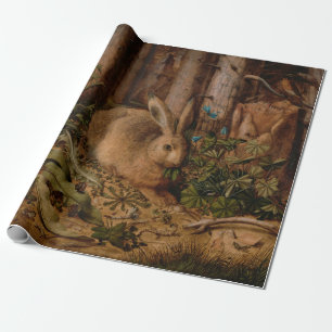 A Hare in the Forest (door Hans Hoffmann) Cadeaupapier