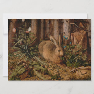 A Hare in the Forest (door Hans Hoffmann) Kaart