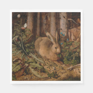 A Hare in the Forest (door Hans Hoffmann) Servet
