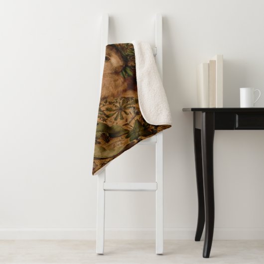 A Hare in the Forest (door Hans Hoffmann) Sherpa Deken (In situ)