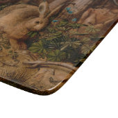 A Hare in the Forest (door Hans Hoffmann) Snijplank (Hoek)
