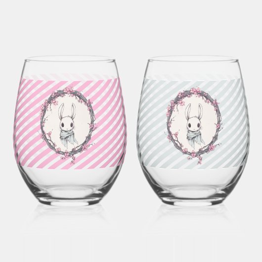 A Hare's Spring Wijnglas Zonder Voet (Links)