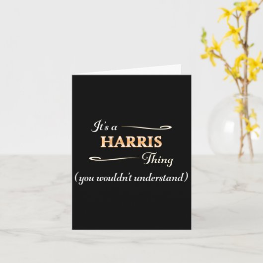 A Harris Thing Kamala Harris 2024 Verkiezing Anti  Kaart (Gele Bloem)