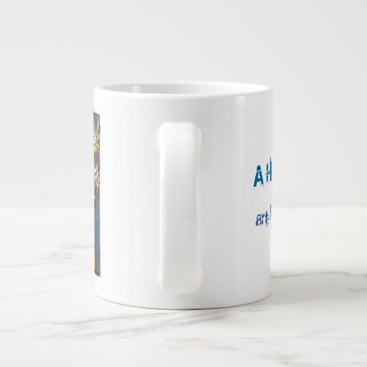 A Headful of Stars Grote Koffiekop (Achterkant)