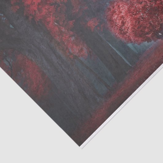 A Heart Forest Tissue Paper Tissuepapier (Detail)