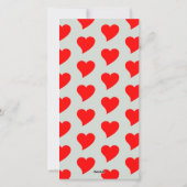 A heartfelt Merry Christmas Feestdagenkaart (Achterkant)